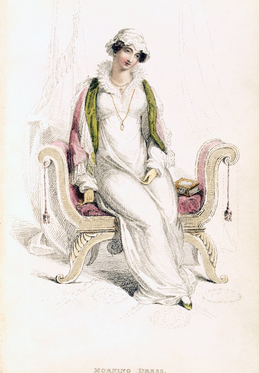Robe de jour, planche de mode de Ackermann