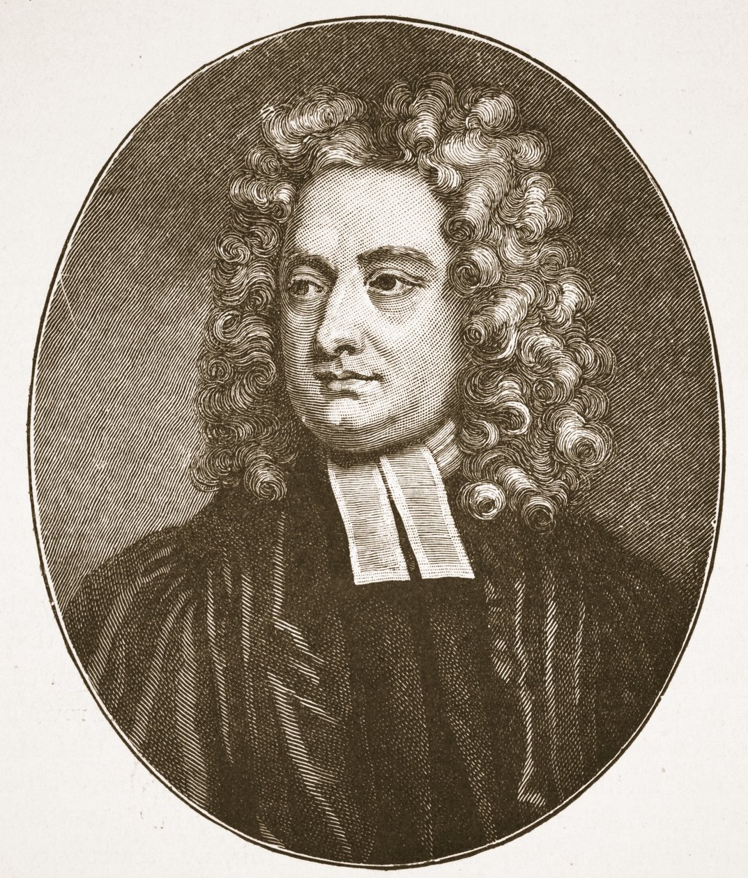 Doyen Swift, illustration de The Church of England: A History for the People par H.D.M. Spence-Jones - English School