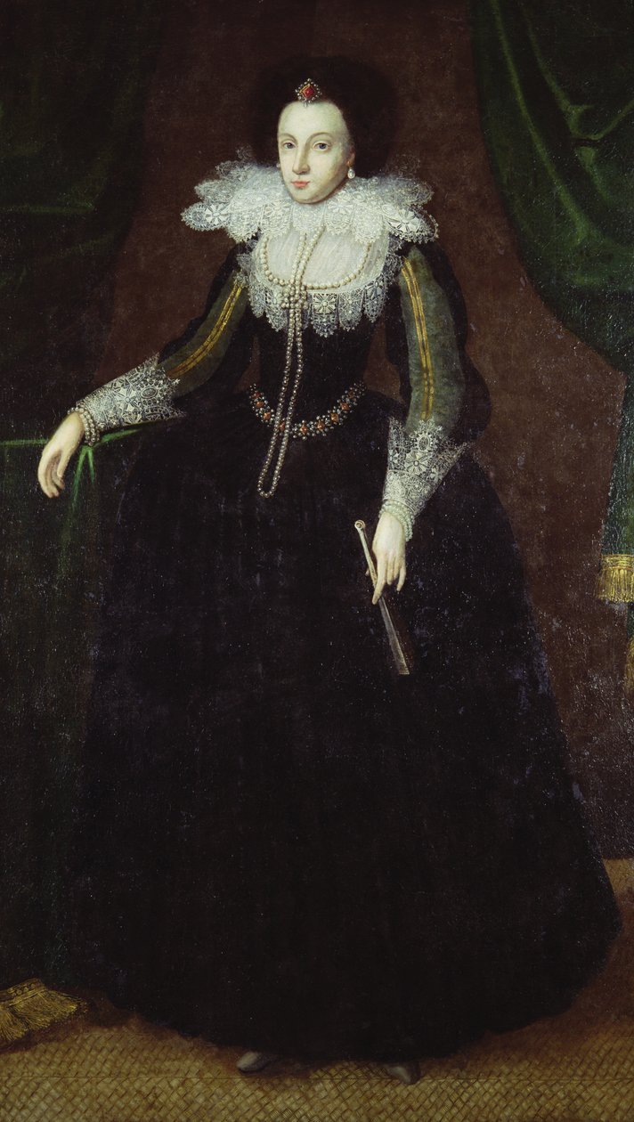 Dorothy Huddleston (née Dormer), c.1610-15 - English School