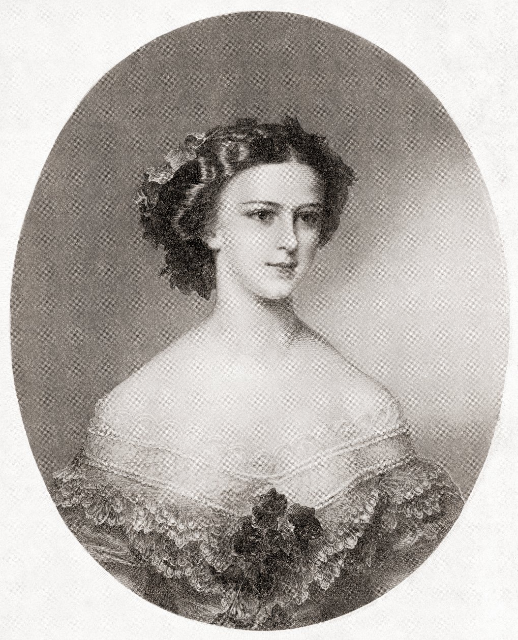 Duchesse Élisabeth en Bavière, de 