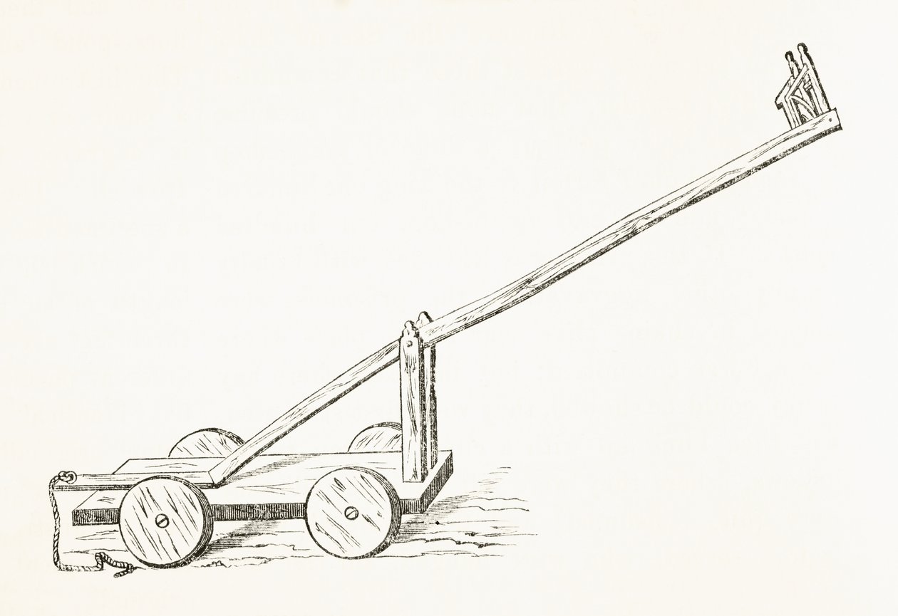 Chaise de canard utilisée au XVe siècle, de 