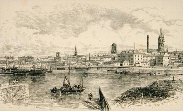 Dundee vers 1880, de 