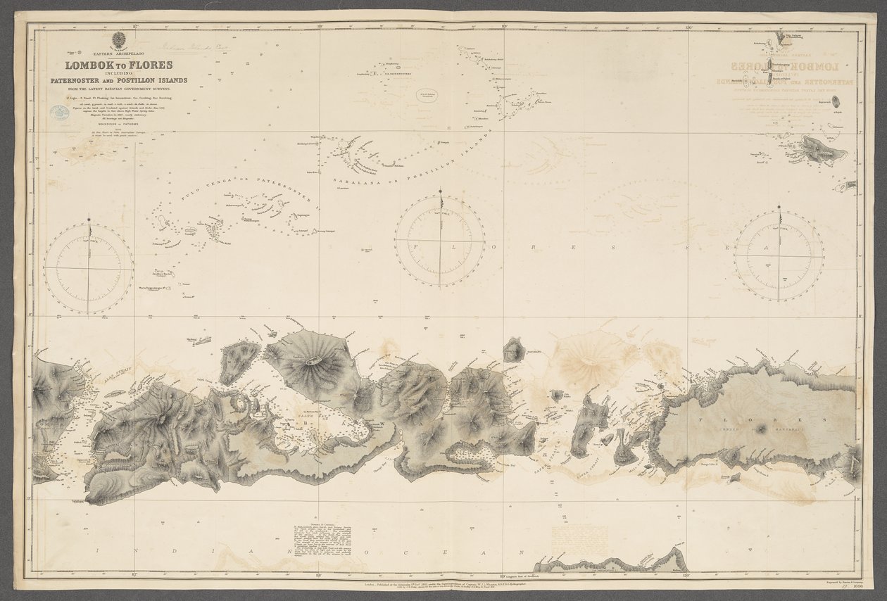 Archipel oriental, de Lombok à Flores, y compris les îles Paternoster et Postillon - English School