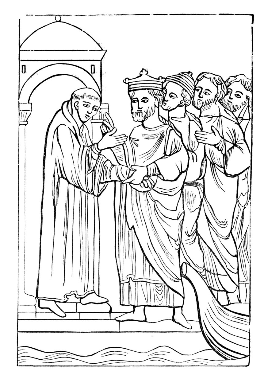 Egfrid, roi de Northumberland, de 