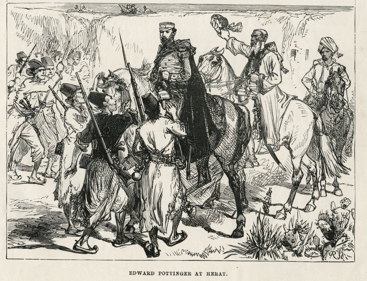 Eldred Pottinger à Hérat - English School