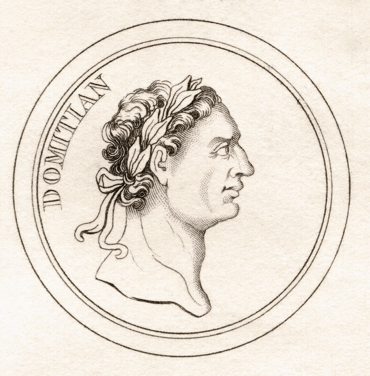Empereur Domitien, de 