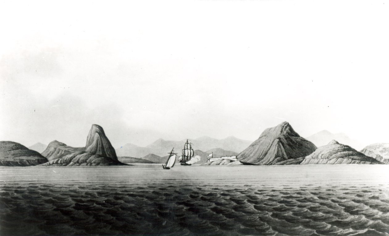 Entrée du port de Rio de Janeiro - English School