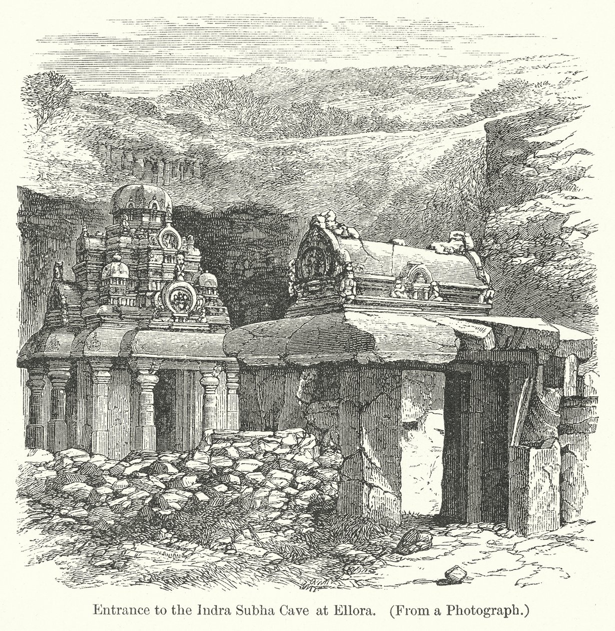 Entrée de la grotte d
