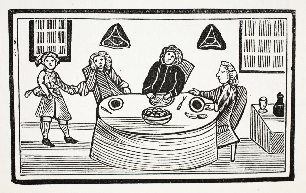 Fortunatus, illustration de Chap-books du XVIIIe siècle par John Ashton, pub. 1882 - English School