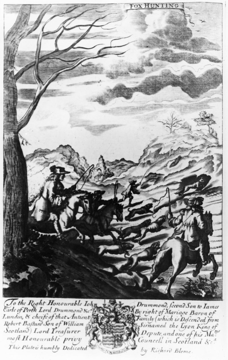 Chasse au renard, de 