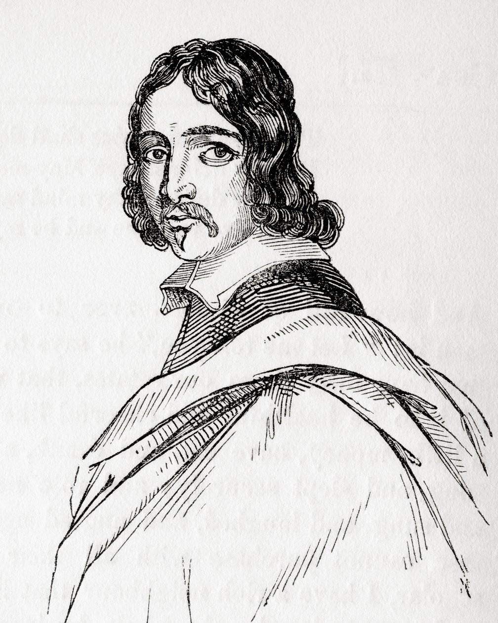 Francis Moore, médecin et astrologue britannique, de Old England: A Pictorial Museum, pub. 1847 - English School