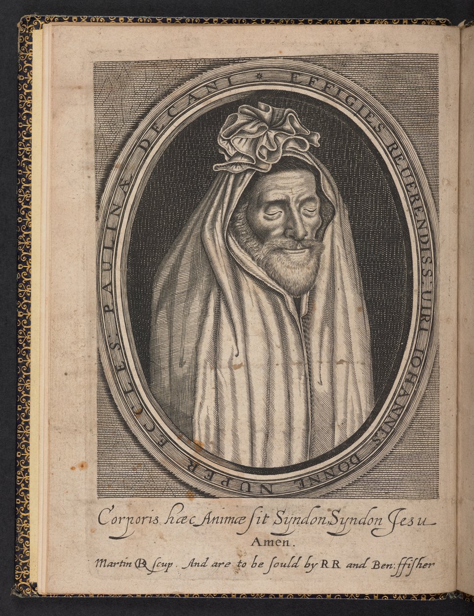 Frontispice de Deaths Duell de John Donne - English School