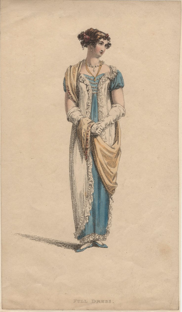 Robe de cérémonie, 1817 - English School