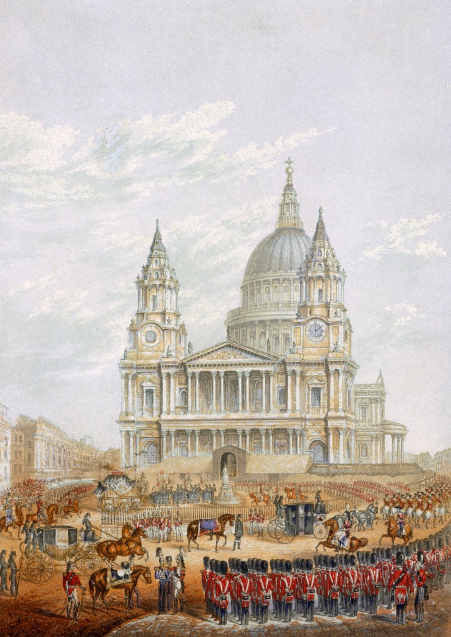 Funérailles du défunt duc de Wellington - English School