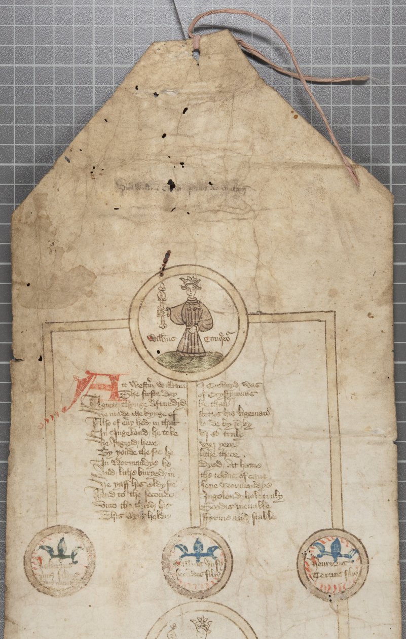 Rouleau généalogique des rois d