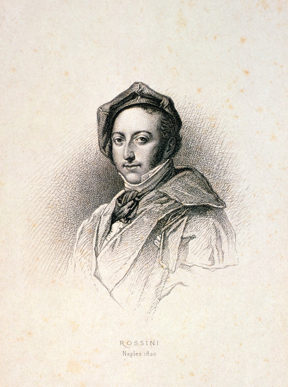 Gioacchino Antonio Rossini (1792-1868) 1820 - English School