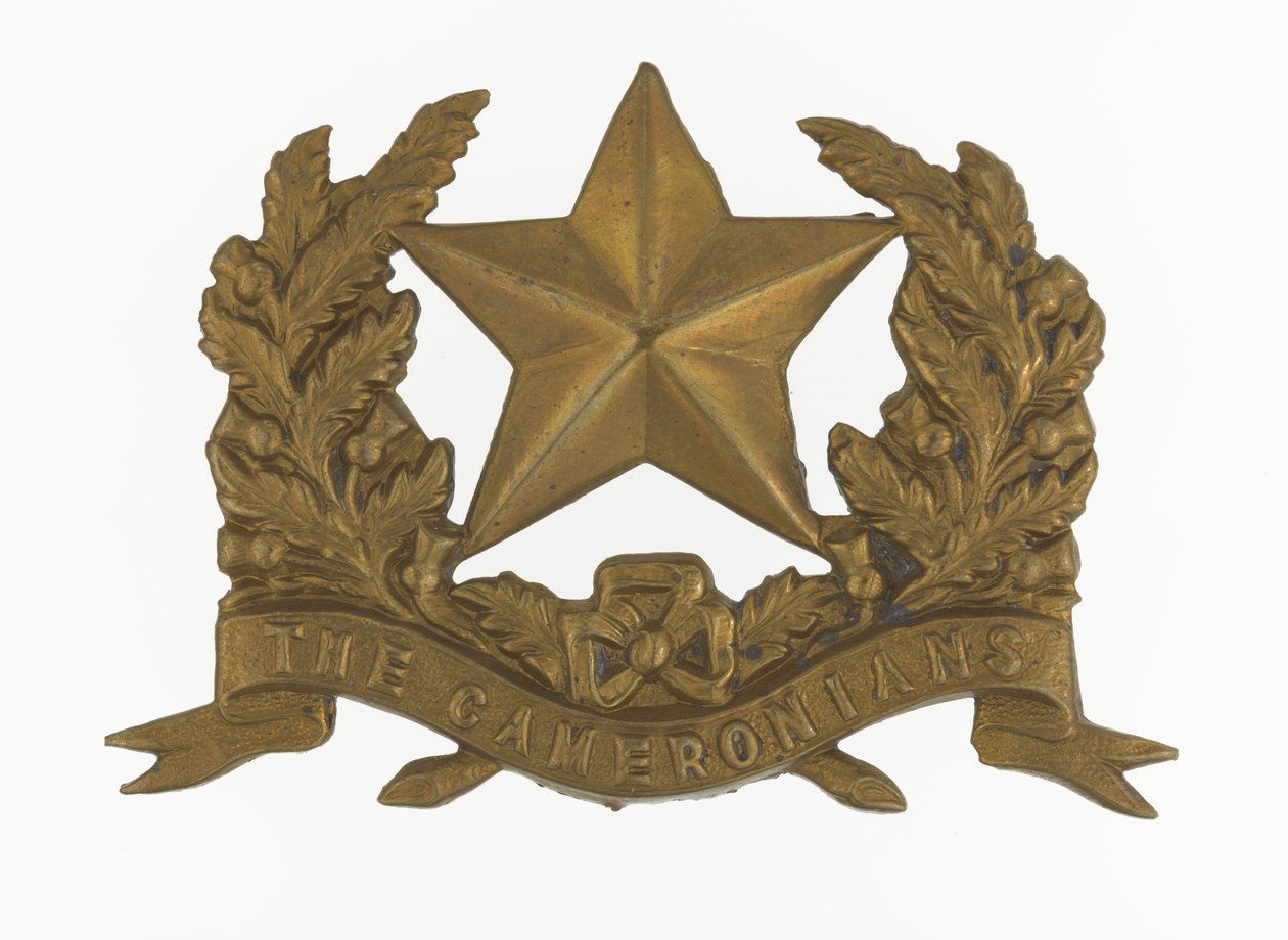 Insigne de Glengarry, vers 1874-81 - English School