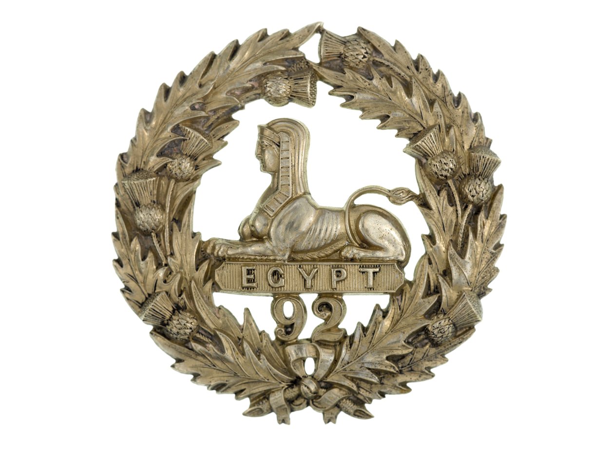 Insigne de Glengarry, vers 1874-81 - English School