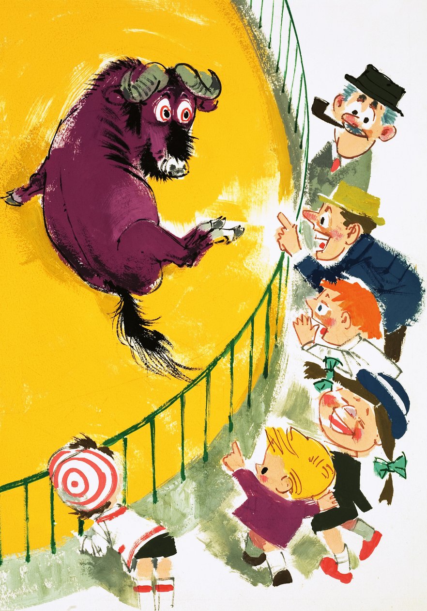 Gnou dans un zoo - English School