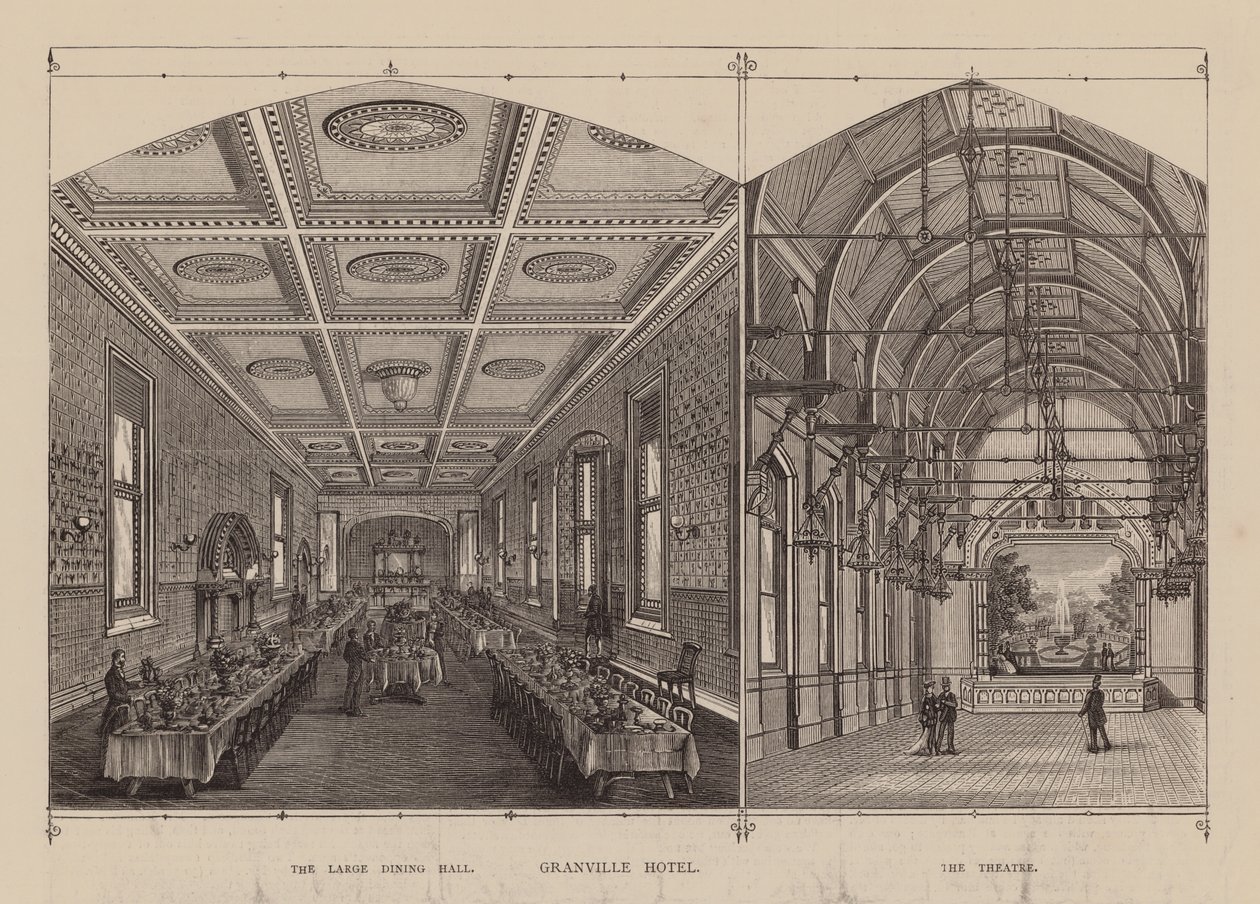 Hôtel Granville (gravure) - English School