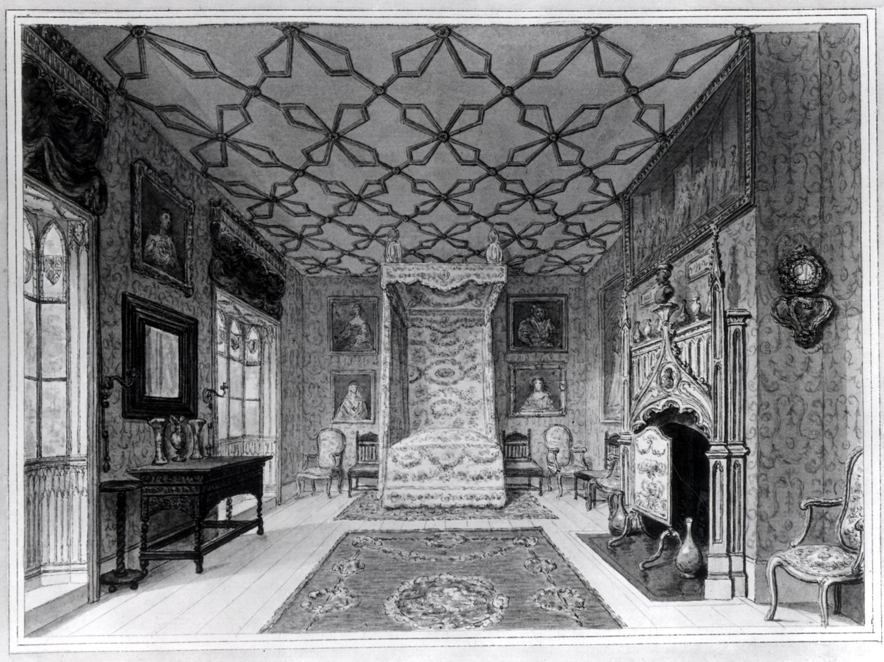 Grande chambre nord de Strawberry Hill - English School
