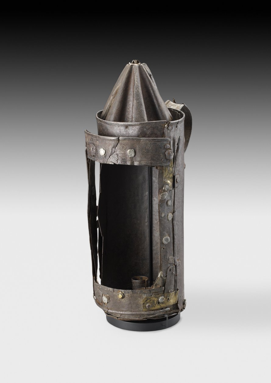 Lanterne de Guy Fawkes, de la collection Tradescant, vers 1605 - English School