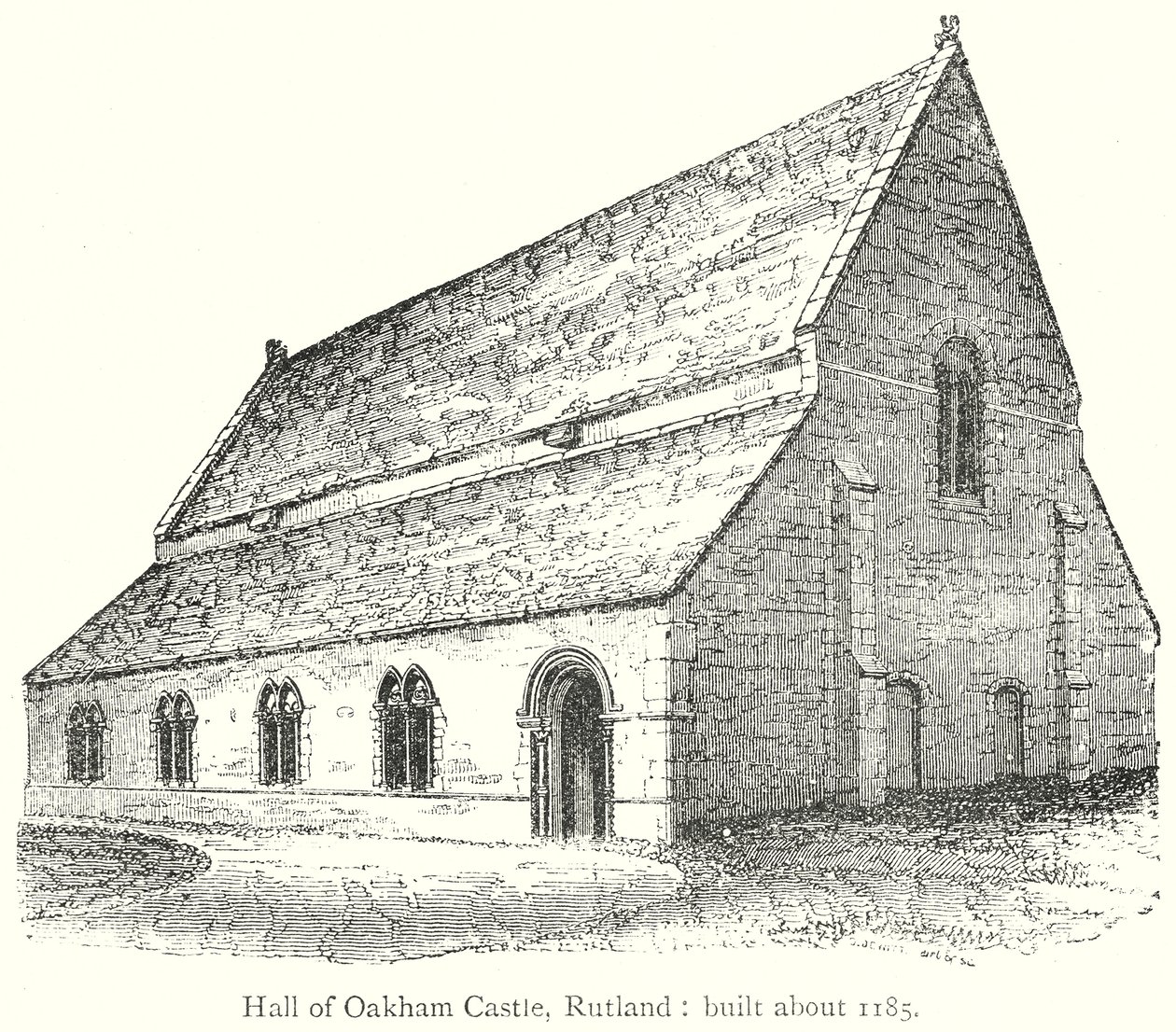 Hall du château d