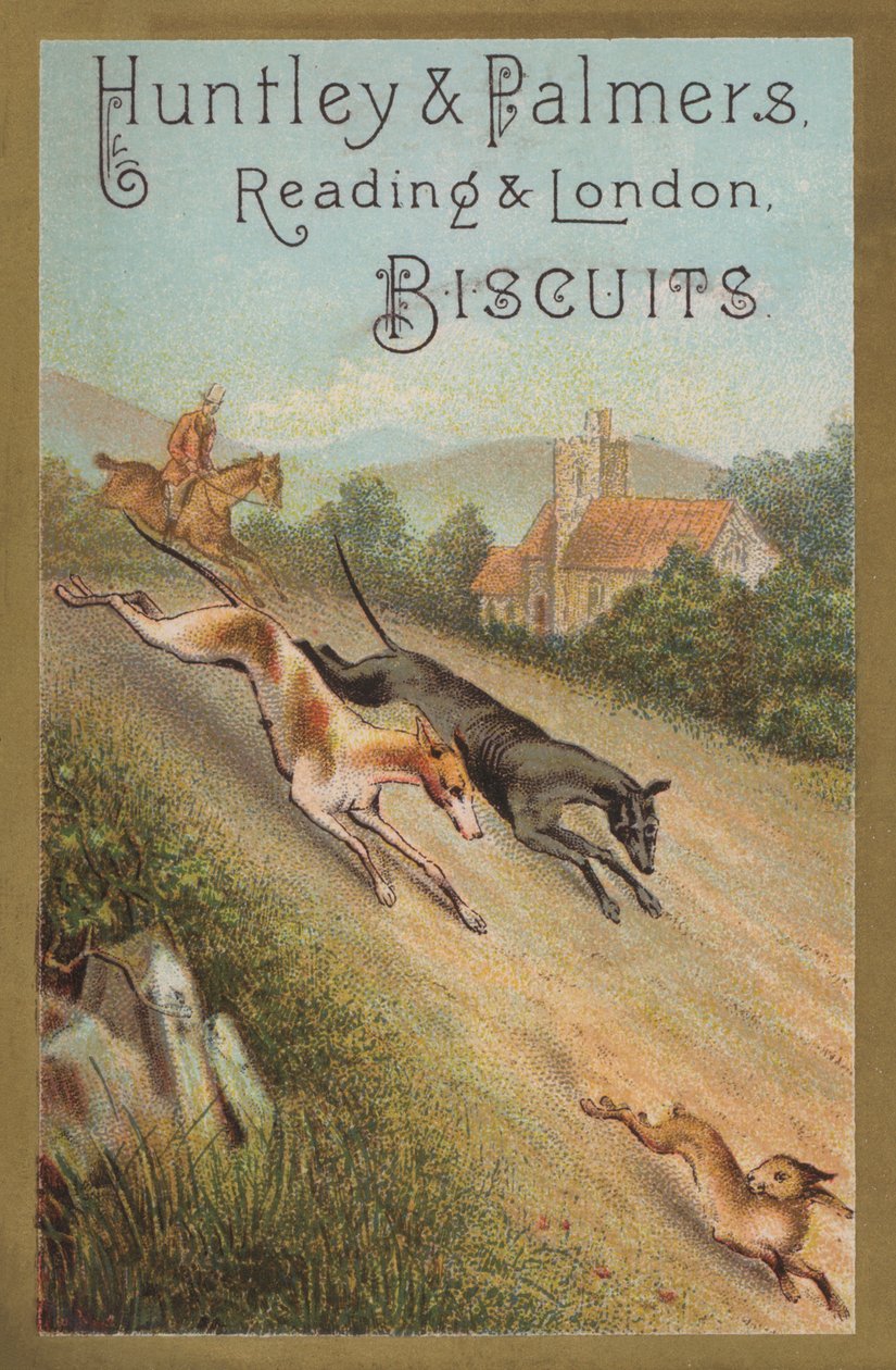 Course de lièvres (chromolitho) - English School
