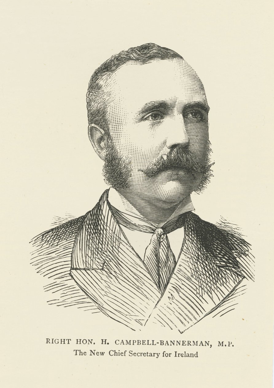 Henry Campbell-Bannerman en tant que Secrétaire en chef pour l