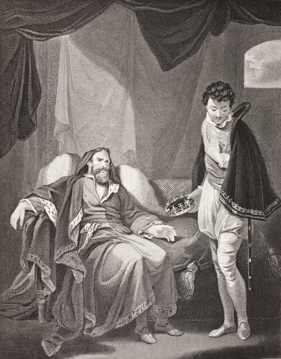 Henri IV réprimandant le prince Henri, de 