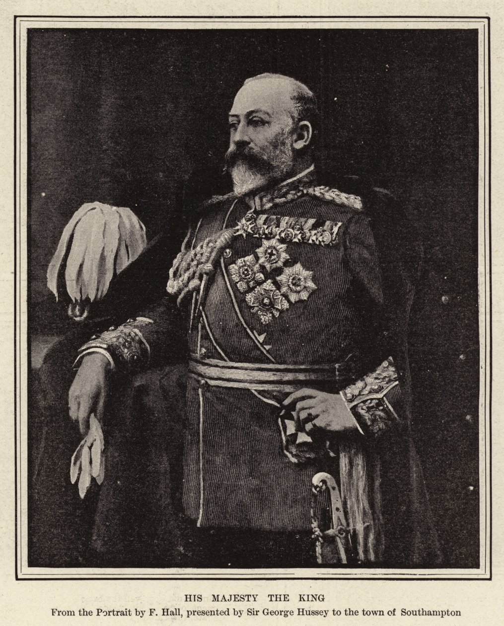 Sa Majesté le Roi (gravure) - English School