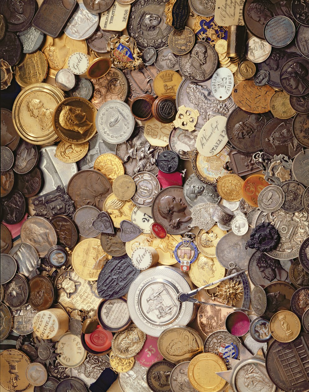 Médailles historiques, pièces de monnaie et badges, 1600-1900 - English School