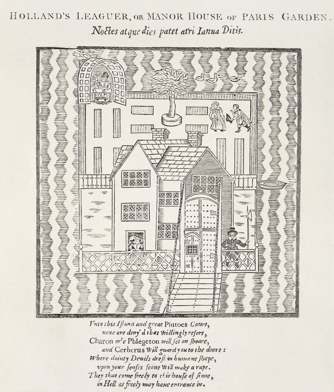 Hollands Leaguer, ou Manoir de Paris Garden, Southwark, Londres - English School
