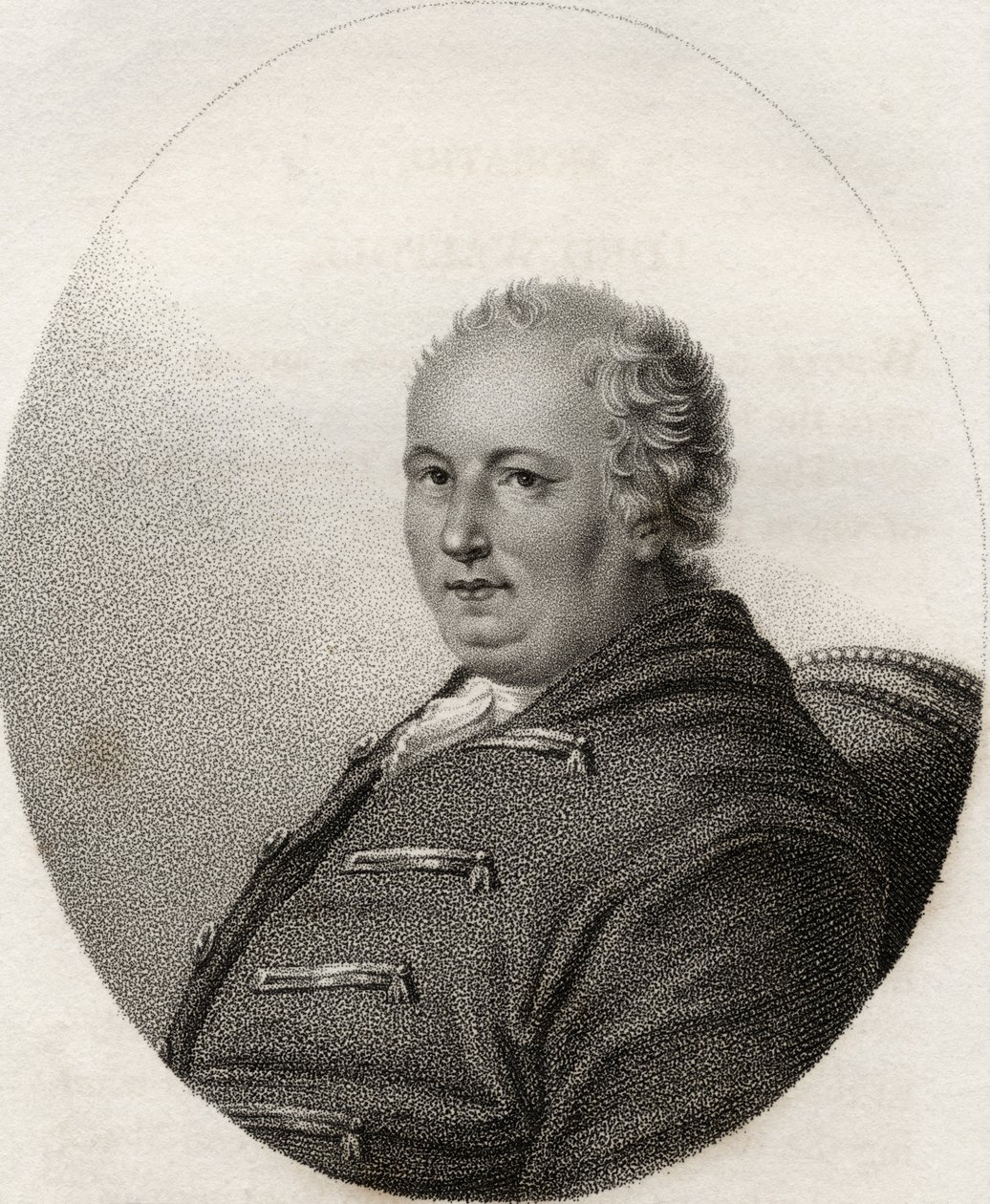Horatio Walpole, gravé par Geremia, illustration de 