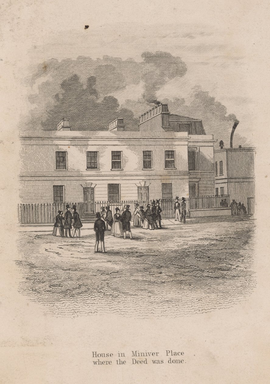 Maison de Miniver Place where the deed was done : scenes from the murder of Patrick O