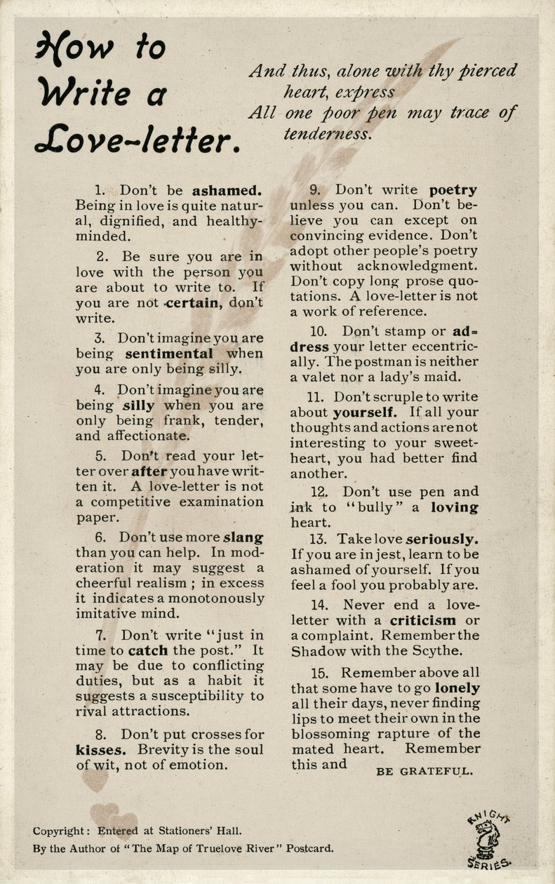 Comment écrire une lettre d