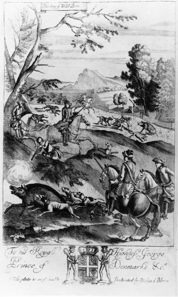 Chasse au sanglier, de 