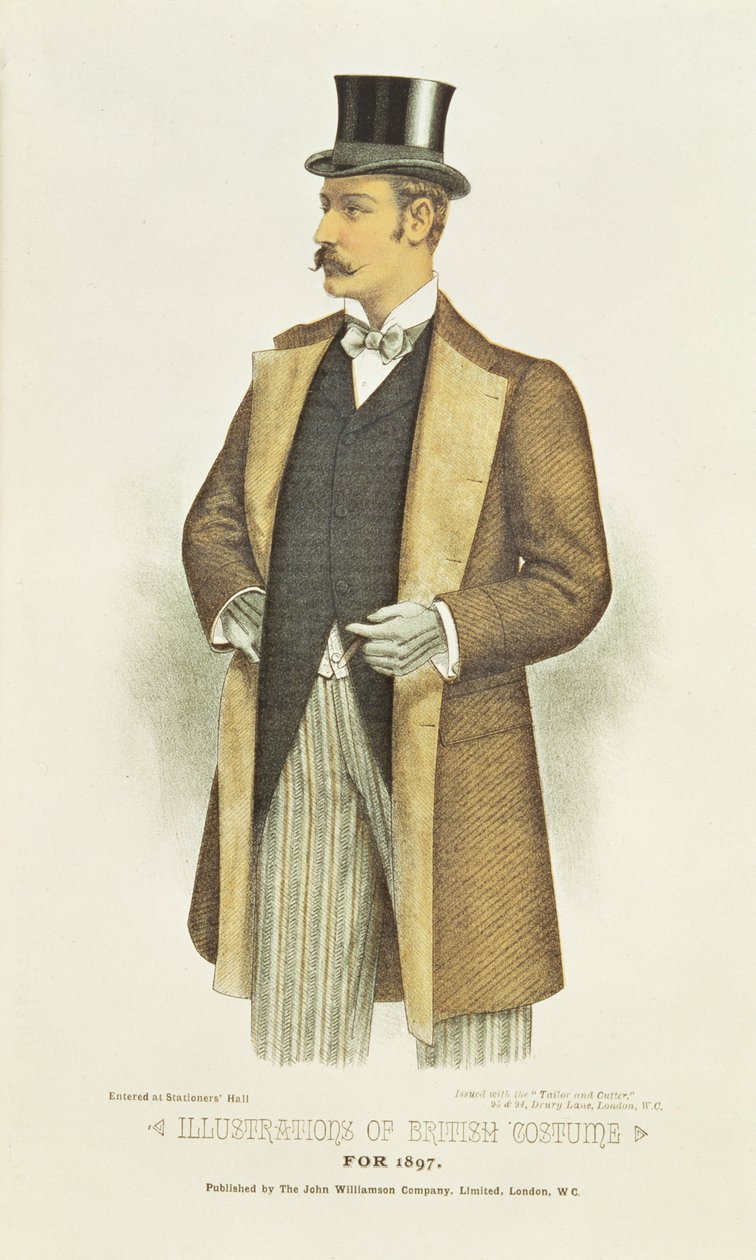 Illustration du costume britannique, pub. par la John Williamson Company Ltd, 1897 - English School