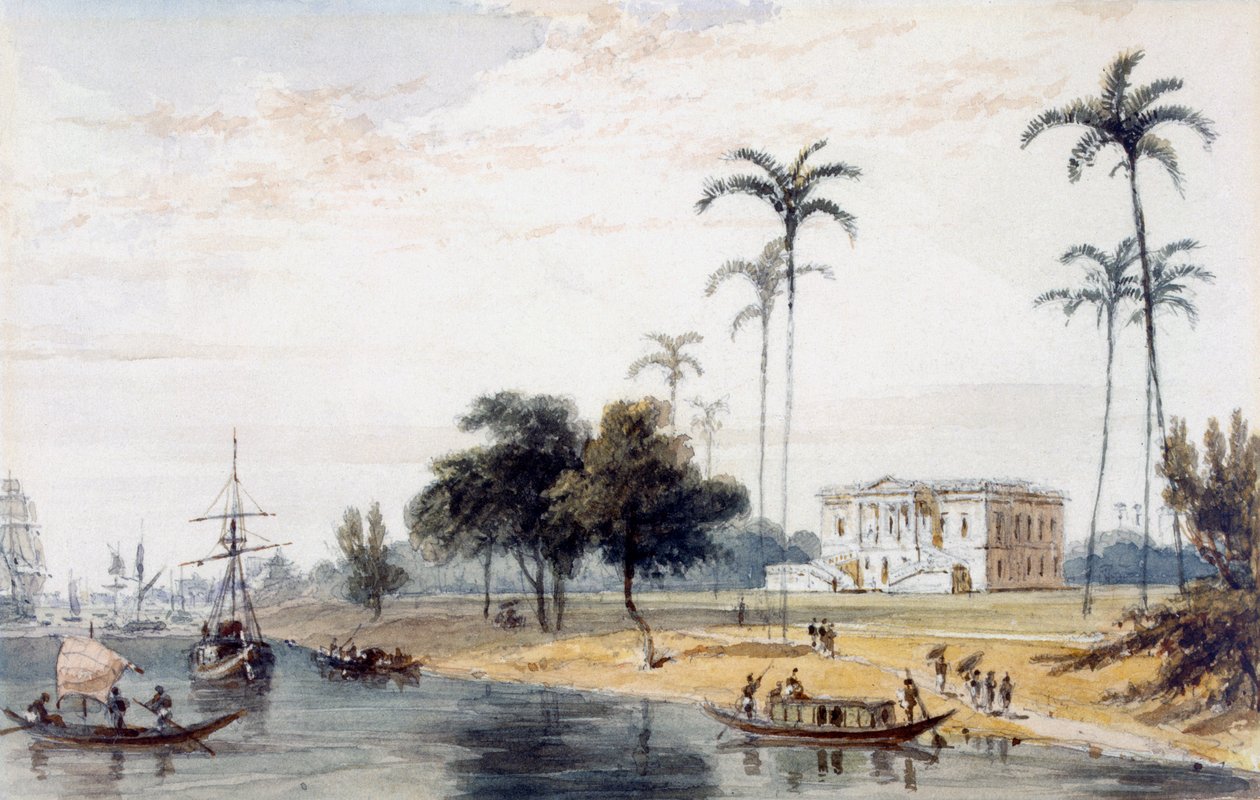 Dans la Maison du Jardin, Calcutta - English School