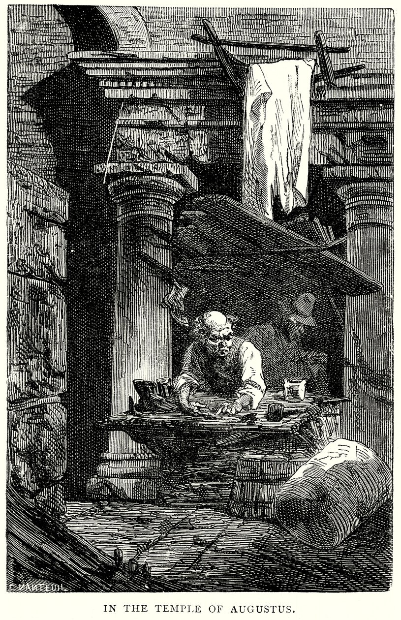 Dans le temple d