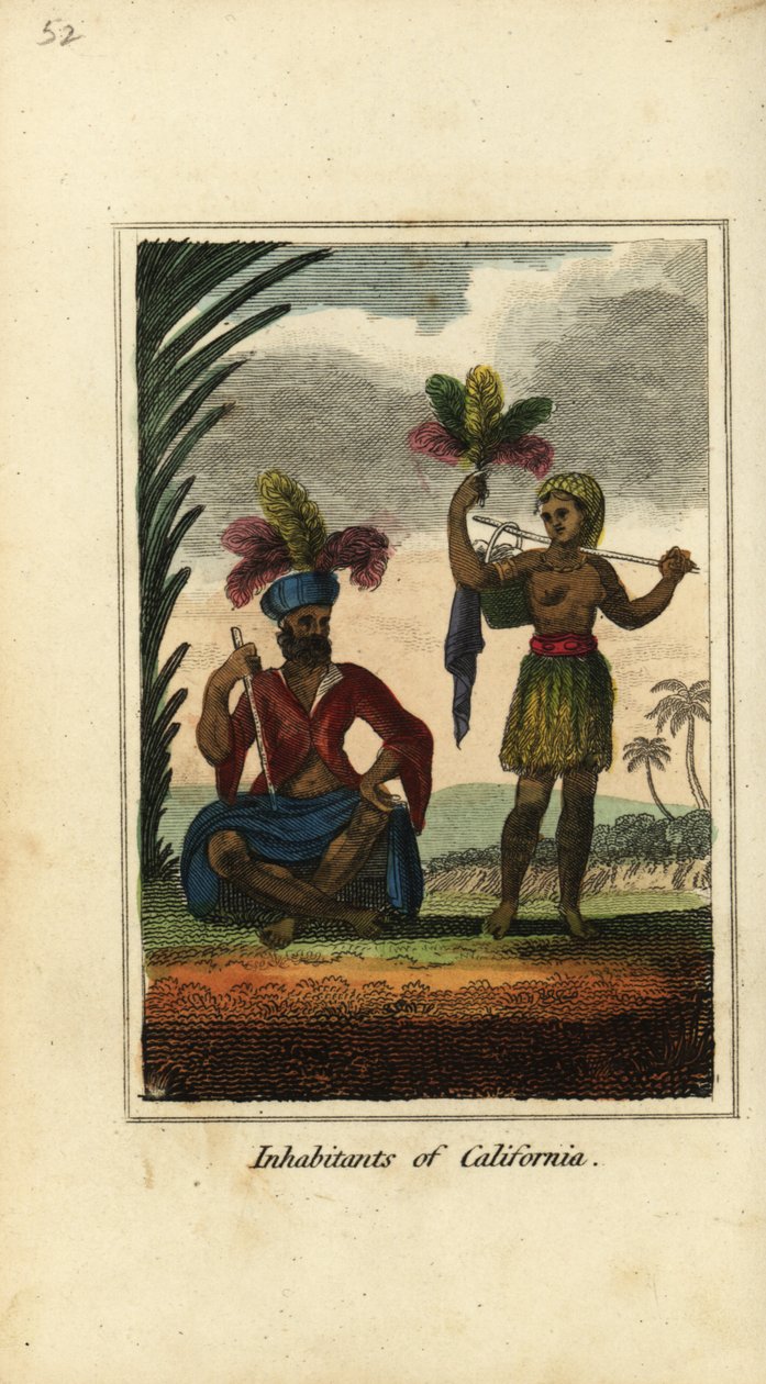 Habitants de Californie, Amérique - English School
