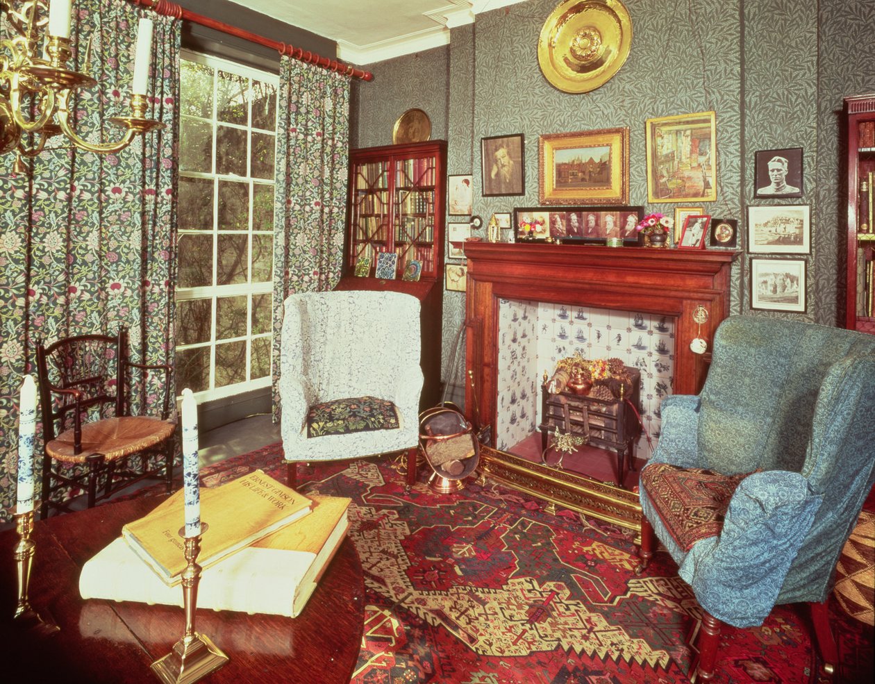 Intérieur du n°8 Hammersmith Terrace, construit vers 1735 - English School