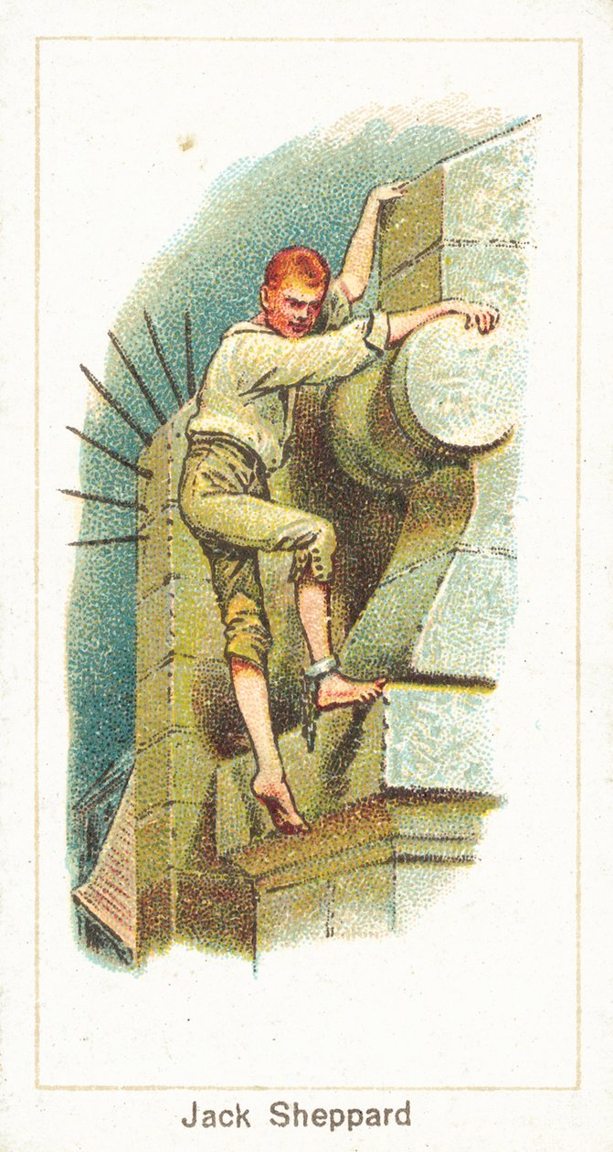Jack Sheppard (chromolitho) - English School