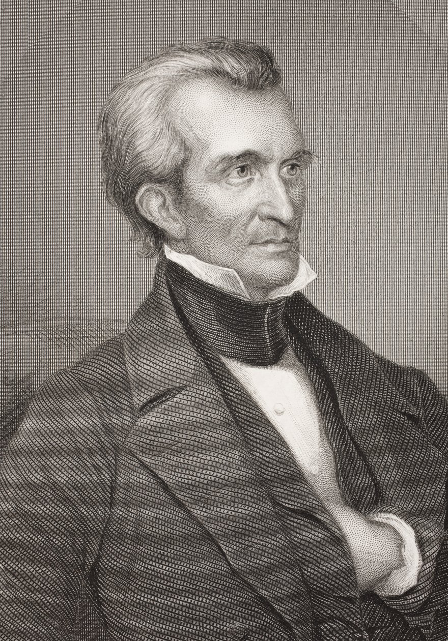 James Knox Polk, tiré de 