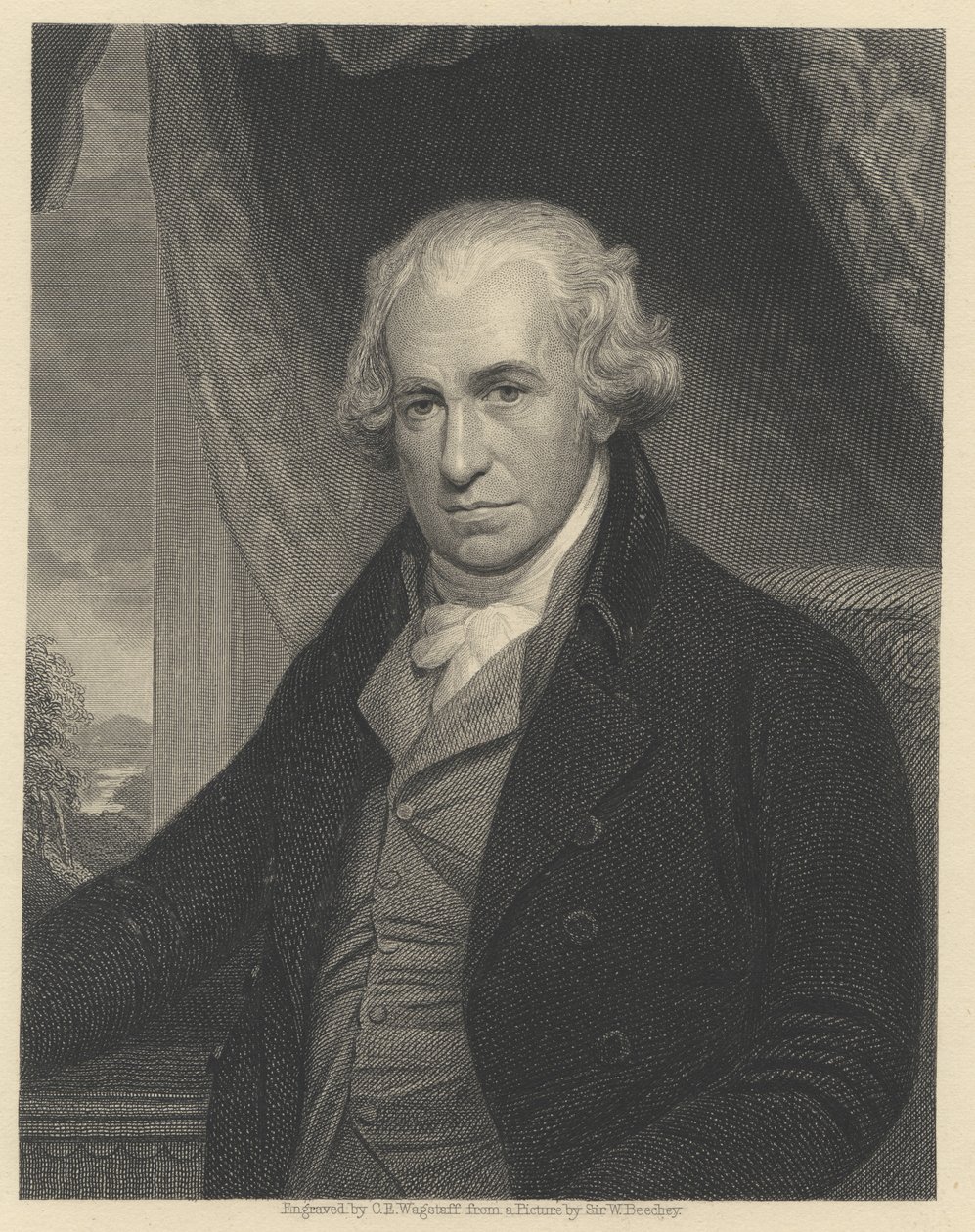 James Watt (gravure) - English School