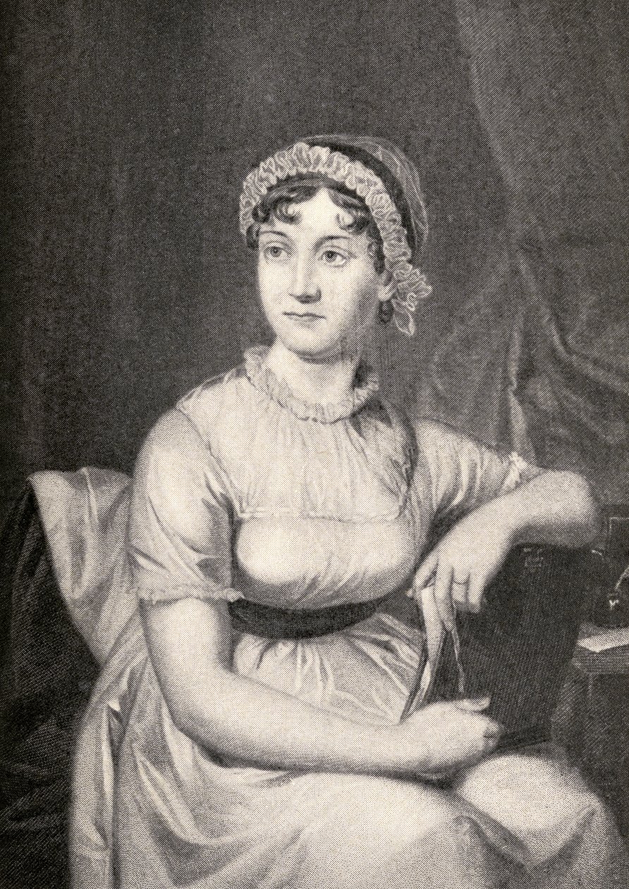 Jane Austen (1775-1817) illustration de 