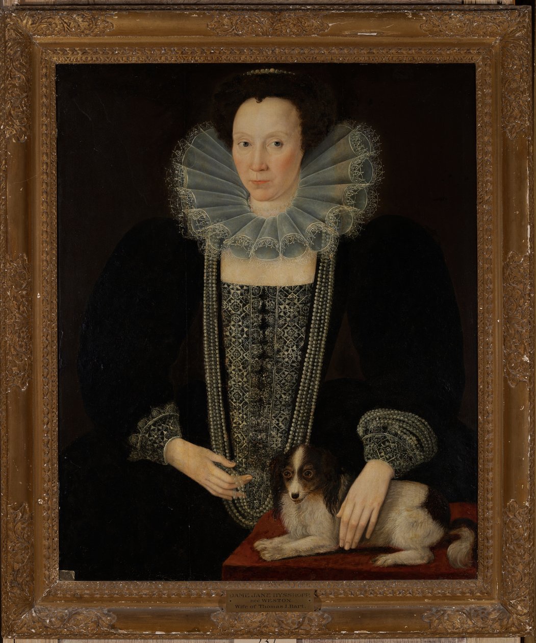 Jane Weston, deuxième épouse de Sir Thomas Bisshopp - English School