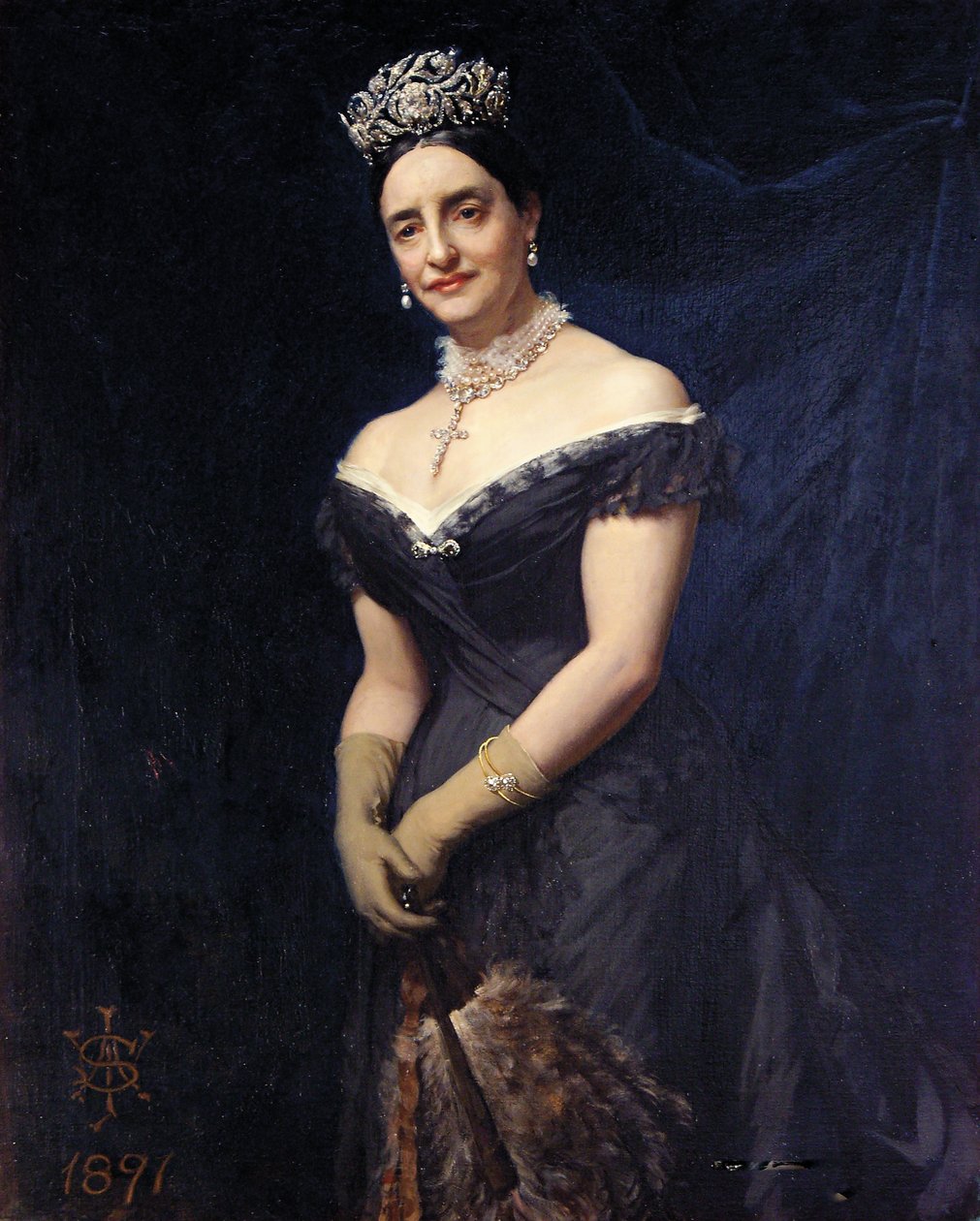 Janetta, Duchesse de Rutland, 1891 - English School