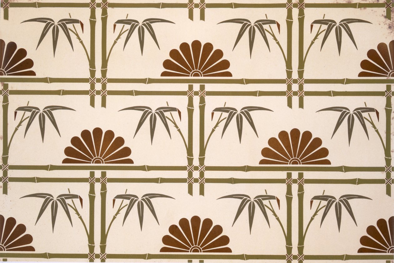 Ornement japonais, du Practical Decorator and Ornamentalist, 1892 - English School