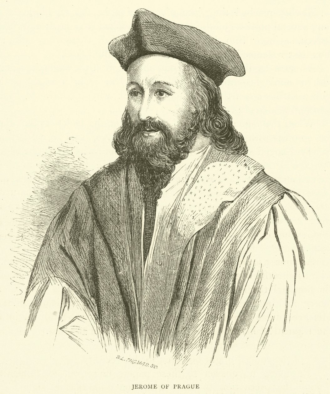 Jérôme de Prague (gravure) - English School